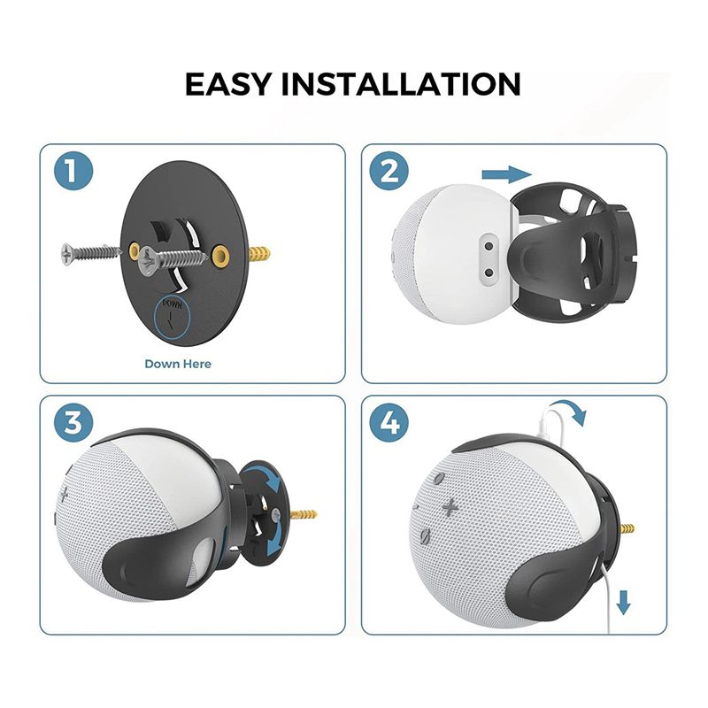ABZZ-2X Wall Mount Holder For  - Amazon Speaker Echo Pop review and price