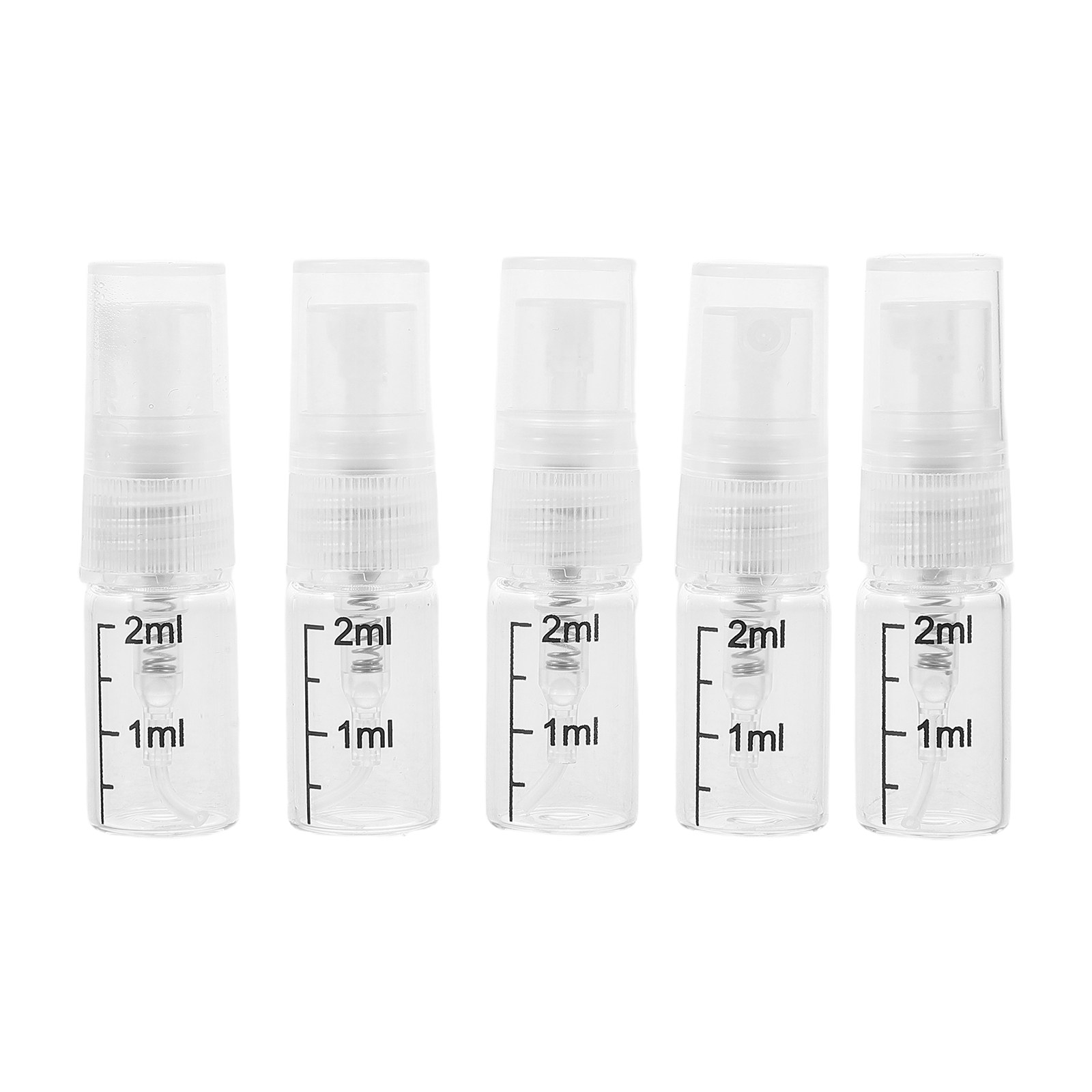 5Pcs Clear Glass Portable Spra - Misting Bottle Fine review and price